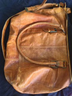 Дорожная сумка Dixie из натуральной кожи