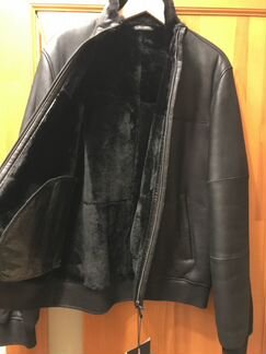 Продам мужскую кожаную куртку (дубленку) р.48-50