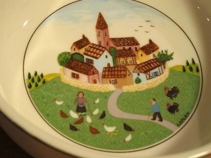 Вазочка villeroy&boch, фарфор, Laplau