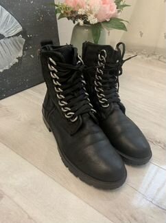 Ботинки р40 Кожа Зима