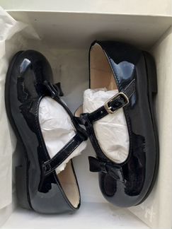 Туфли Il gufo, темно-синие лаковые, р23