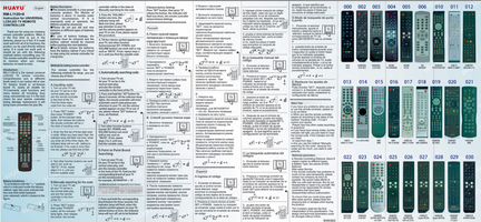 Универсальный пульт для телевизора RM-L1120+8