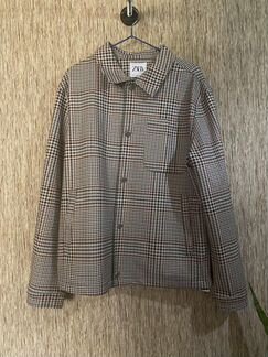 Куртка с воротником zara