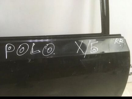 Дверь задняя правая Фольцваген Поло 5 хетчбек