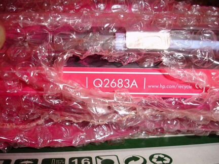 Картридж HP Q2683A полный, 1я заправка