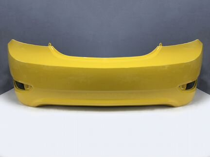 Бампер задний желтый Солярис 2010-2014
