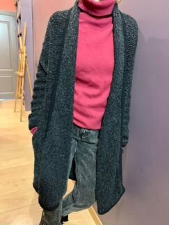 Tommi hilfiger женское трикотажное пальто р. S