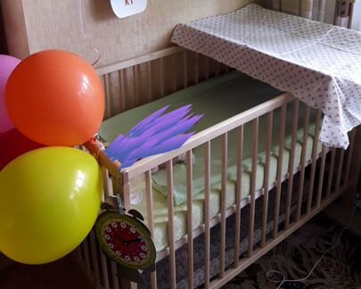 Кровать детская 60х120 и матрац