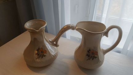 Кофейник и молочник