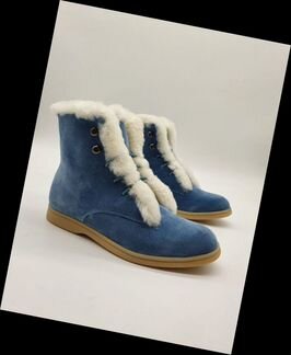 Ботинки с мехом Loro Piana
