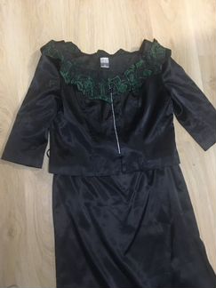 Костюм юбка и пиджак 52 размер