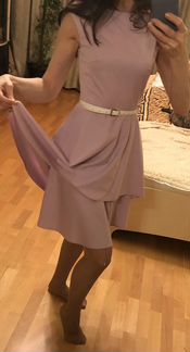 Платье лавандового цвета