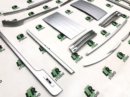 Комплект молдингов Range Rover 2018-2019 серебро