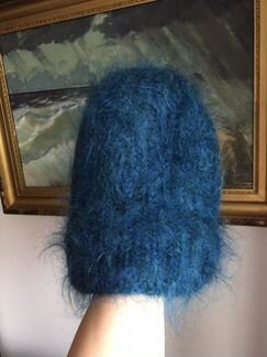 Мохеровая шапка