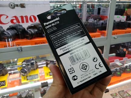 Аккумулятор Panasoniс DMW-BLC12 новый в упаковке