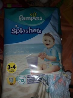 Трусики для плавания Pampers 3-4