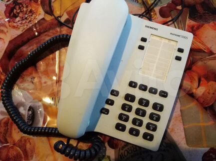 Телефон проводной Siemens Euroset 5005