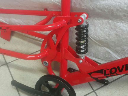 Рама фэтбайк двухподвес 26