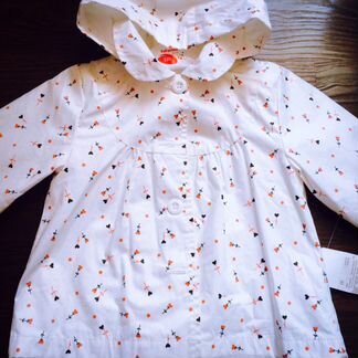 Стильный плащик 12-18 мес