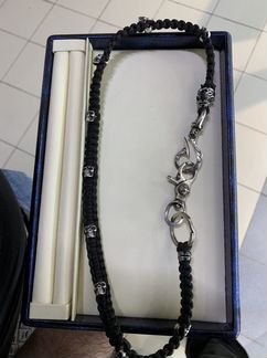 Карабин для кошелька 925 серебро