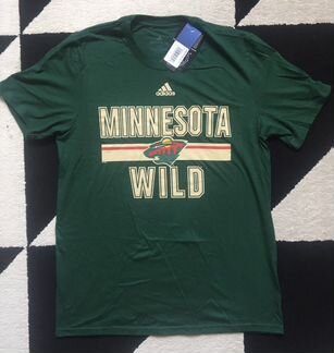Новая футболка NHL (Adidas) Minnesota Wild (M)