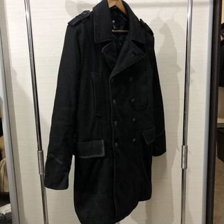 Пальто мужское чёрное