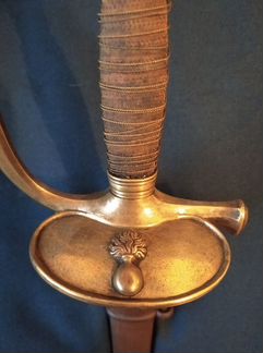 Ножны французской шпаги 19-й век состояние