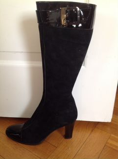 Сапоги Dolce Vita (зима) новые, 40разм (замша+ лак