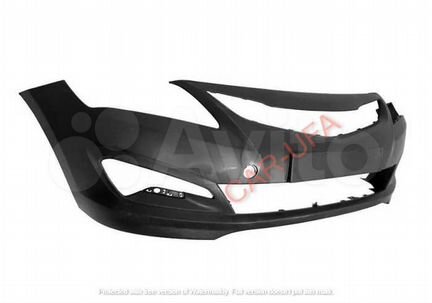 Передний бампер на хендай солярис 2014-2017