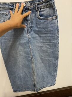 Юбка джинсовая zara