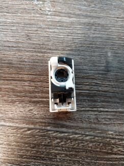 Розетка PC/RJ45 1 мод. UTP кат.5e Mosaic/Legrand