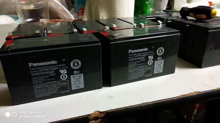 Аккумулятор Panasonic UP-PW1245P1 (12V / 8Ah) акку