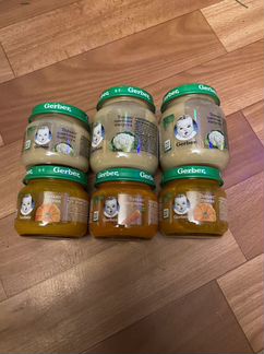 Пюре гербер