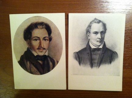 Набор открыток Портреты декабристов