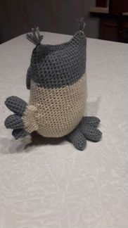 Совенок вязаная игрушка