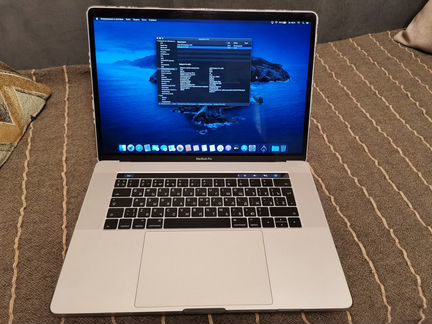 Macbook Pro 15 2017 Silver 2.7Ghz/16Gb/512G/Rad455