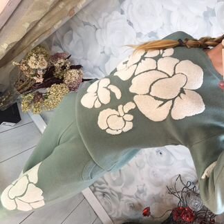 Кашемировый спортивный костюм 42-48