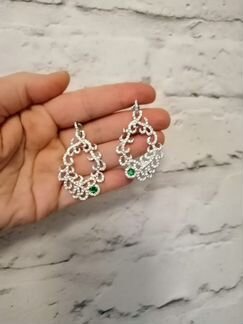 Серьги вечерние