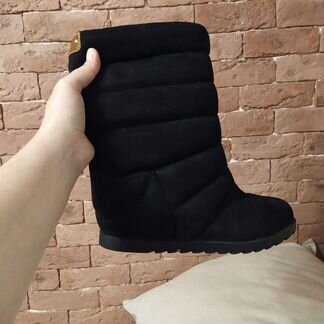 Угги зимние сапоги zenden иск. замша, мех внутри 3