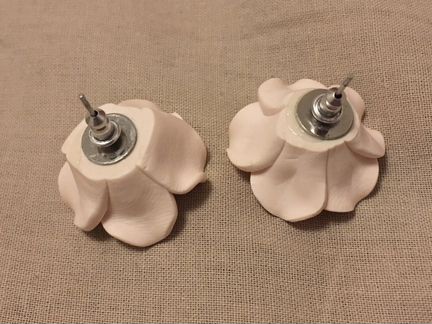 Серьги розочки