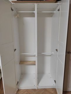 Шкаф Икеа пакс Тисседаль 100х60х236