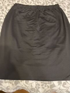 Юбка классическая трикотаж 60-64