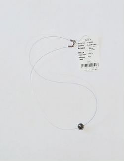 Кулон Swarovski, имитация жемчуга