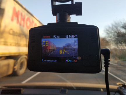 Видеорегистратор + радар-детектор hurron PRO