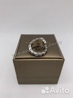 Новое Кольцо bvlgari serpenti из золота с бриллиан