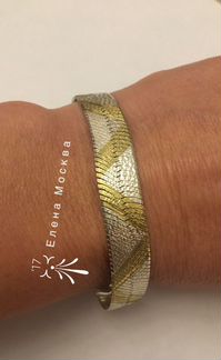 Браслет серебро Италия