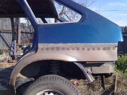 Закат крыла заднего ваз 2109